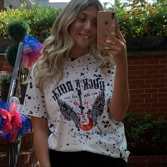 Rock N Roll Graphic Tee - Picture 2 of 2